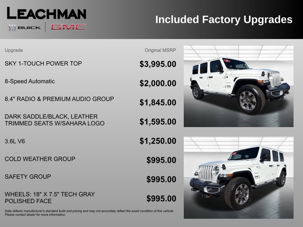 2020 Jeep Wrangler Unlimited Sahara