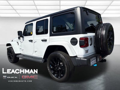 2022 Jeep Wrangler 4xe Unlimited Sahara 4x4