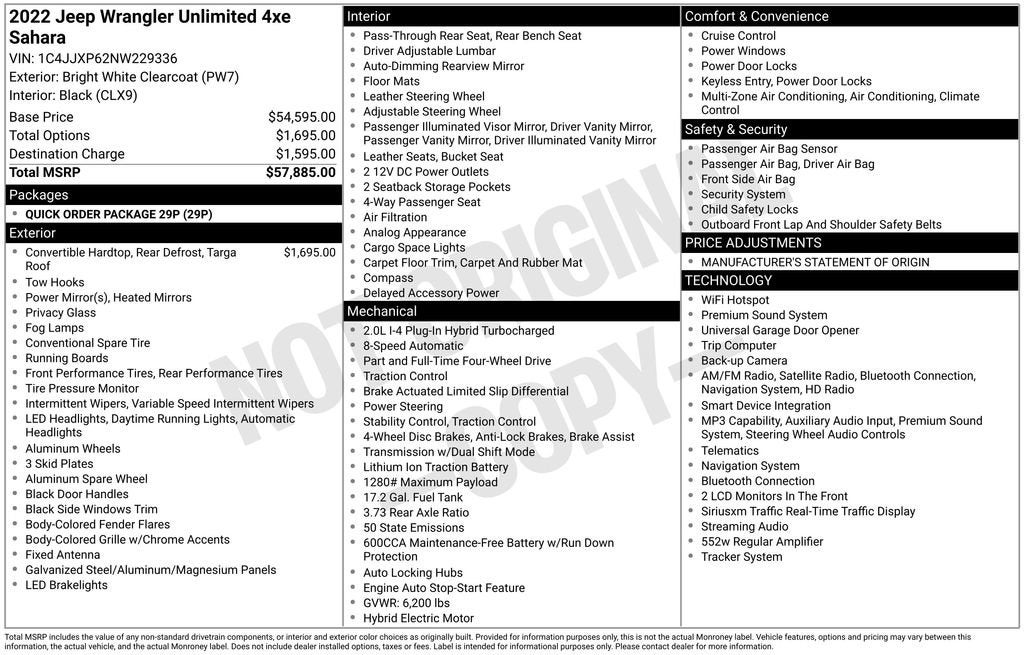 2022 Jeep Wrangler 4xe Unlimited Sahara 4x4