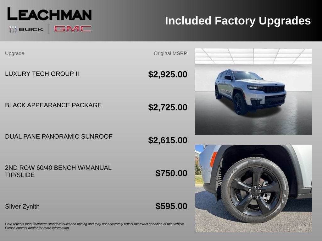 2024 Jeep Grand Cherokee L Limited 4x4