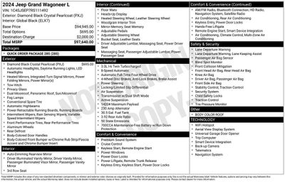2024 Jeep Grand Wagoneer L Base