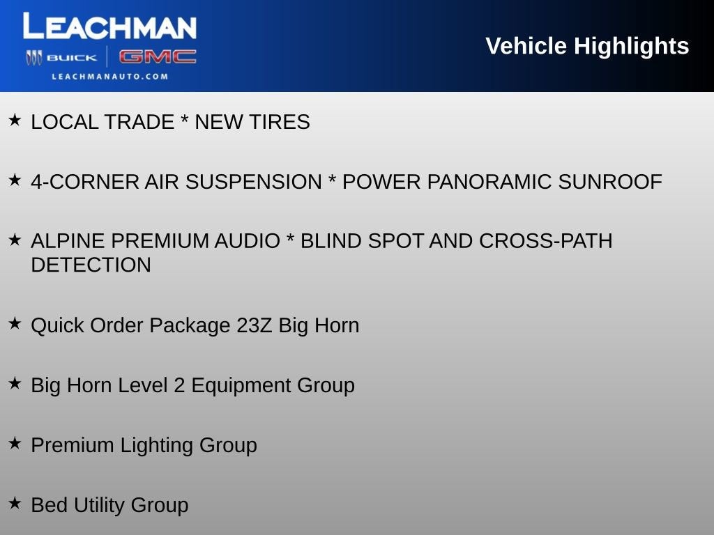 2020 RAM 1500 Big Horn