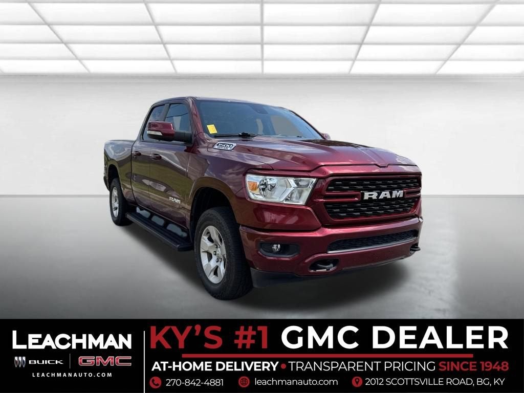 2022 RAM 1500 Big Horn Quad Cab 4x4 6'4" Box
