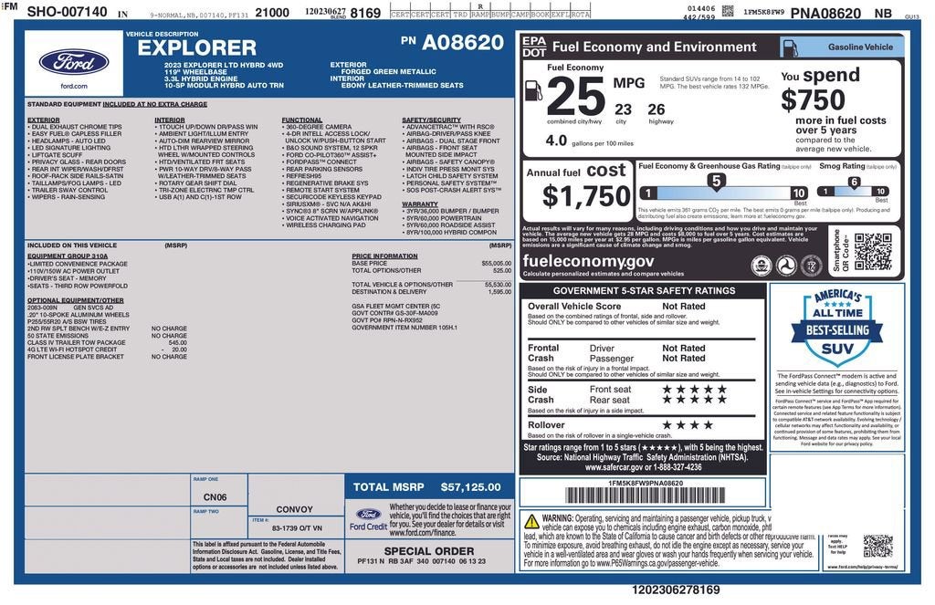 2023 Ford Explorer Limited