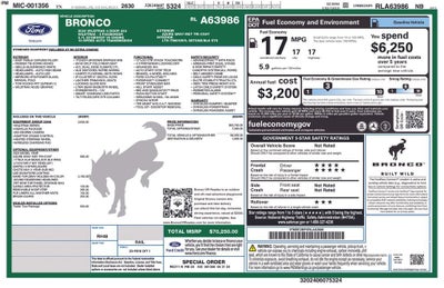 2024 Ford Bronco Wildtrak