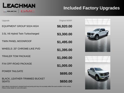 2021 Ford F-150 LARIAT