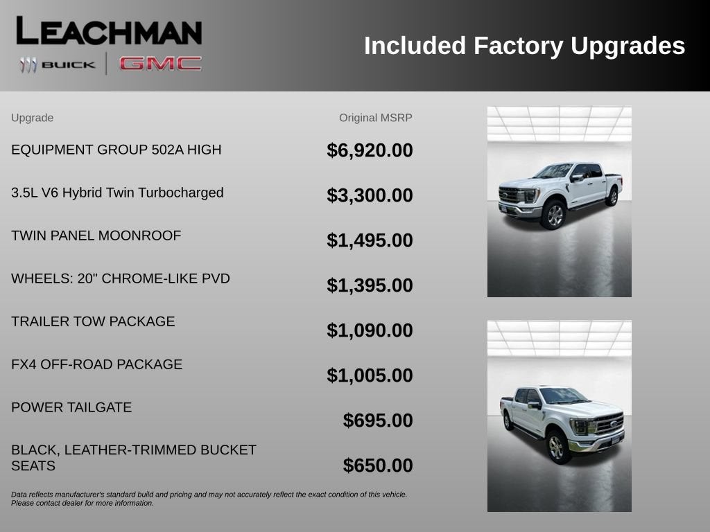 2021 Ford F-150 LARIAT