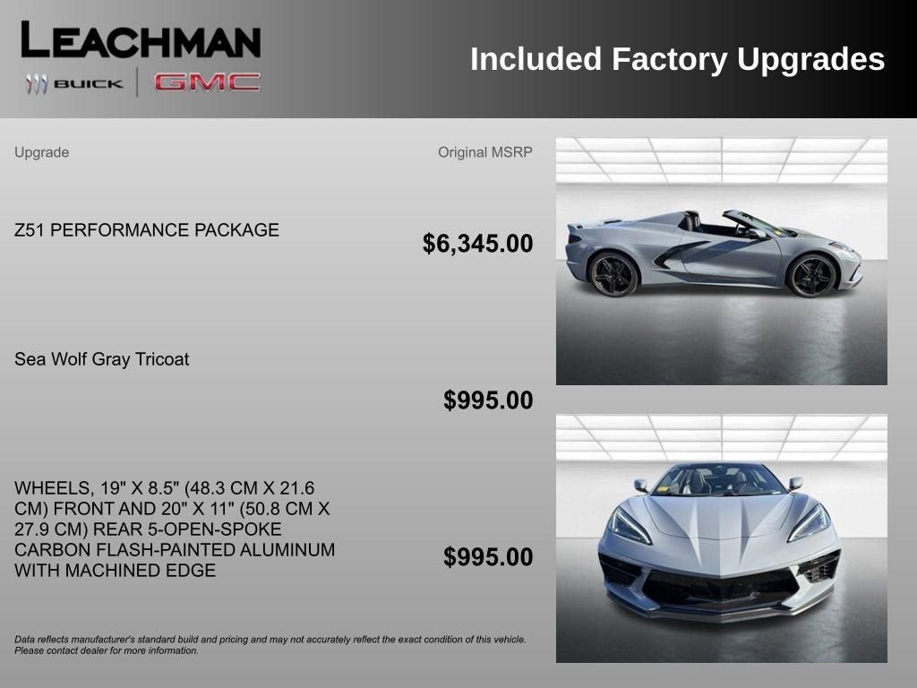 2024 Chevrolet Corvette Stingray 1LT