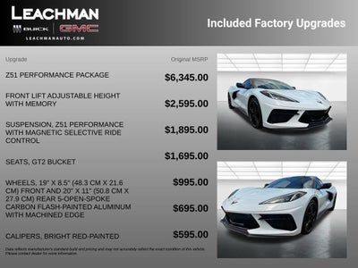 2023 Chevrolet Corvette Stingray 2LT