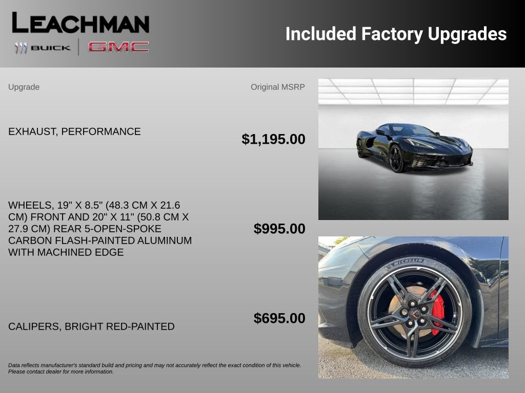 2023 Chevrolet Corvette Stingray 2LT