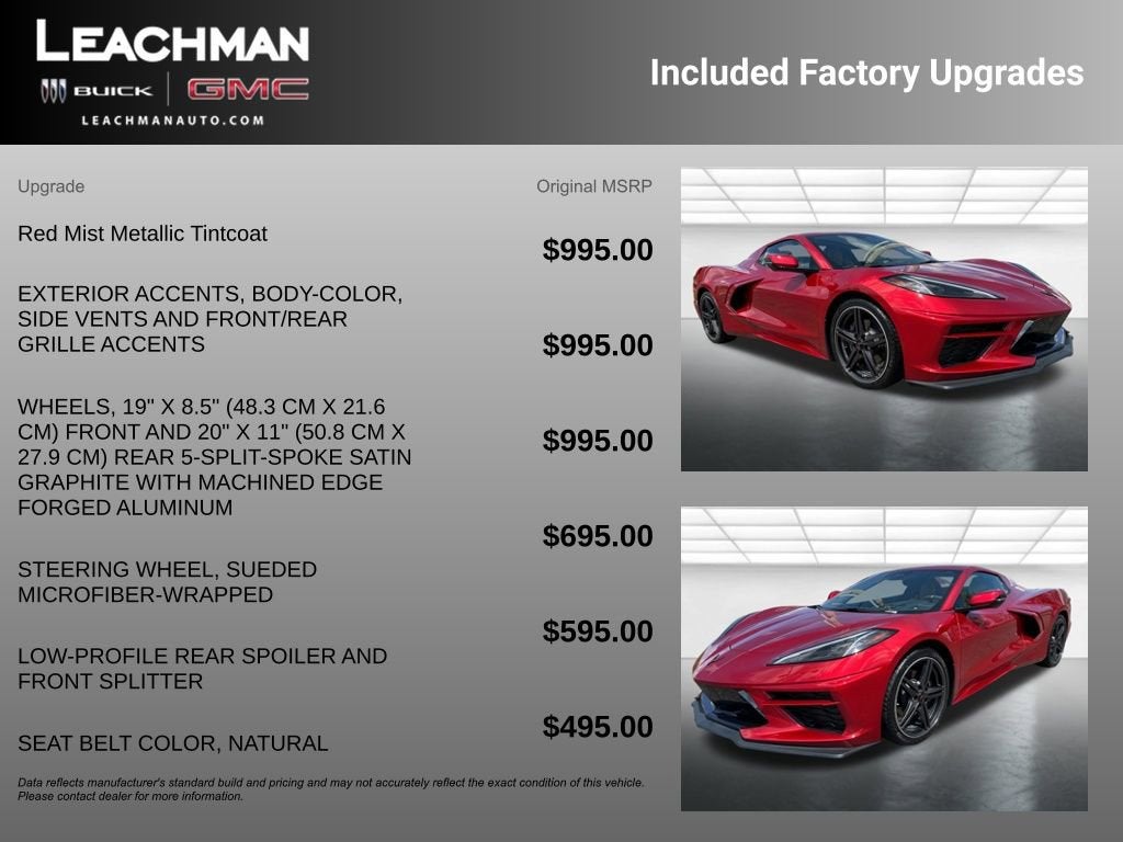 2025 Chevrolet Corvette Stingray 3LT