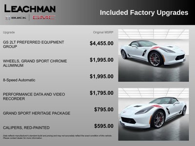 2019 Chevrolet Corvette Grand Sport Grand Sport 2LT