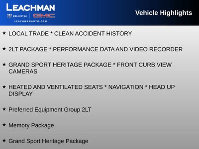 2019 Chevrolet Corvette Grand Sport Grand Sport 2LT