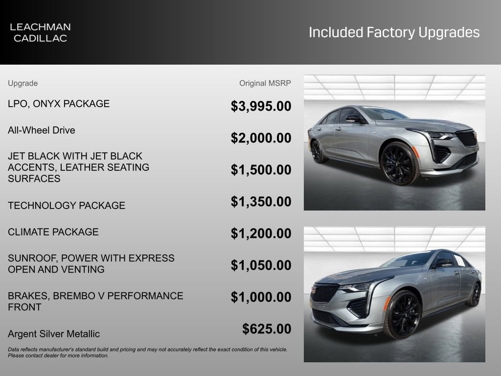 2024 Cadillac CT4 Sport