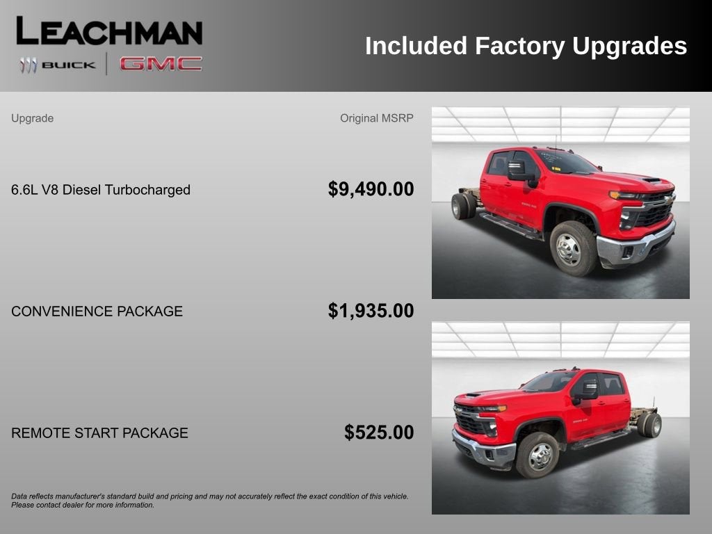 2024 Chevrolet Silverado 3500 HD Chassis Cab LT