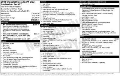 2023 Chevrolet Colorado Z71