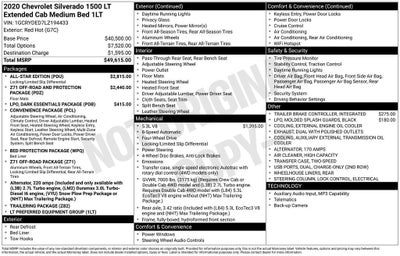 2020 Chevrolet Silverado 1500 LT