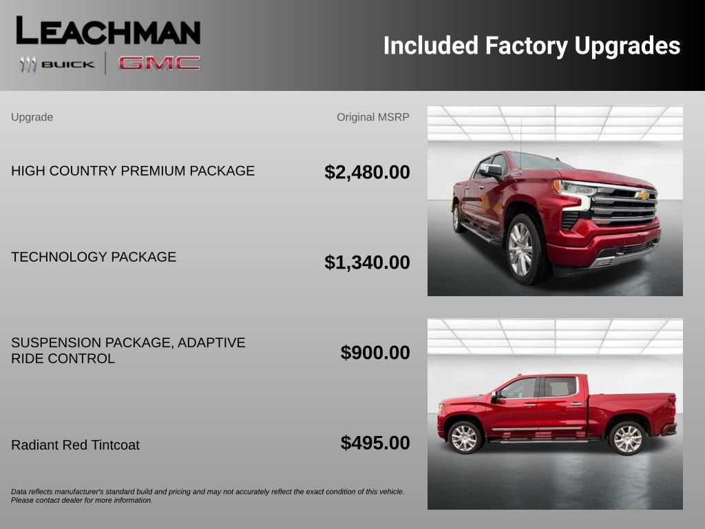 2025 Chevrolet Silverado 1500 High Country