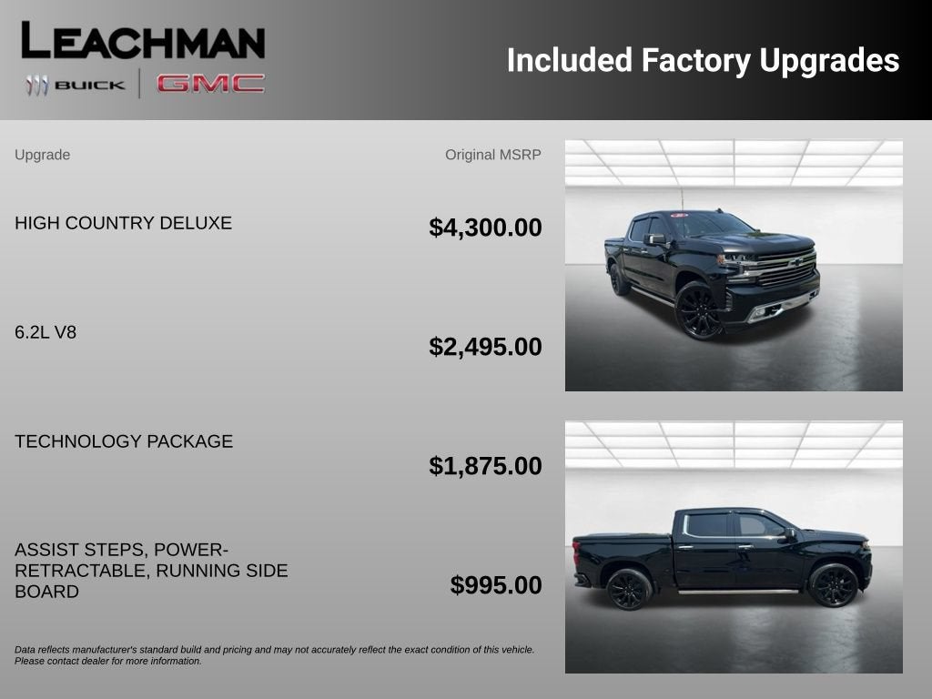 2020 Chevrolet Silverado 1500 High Country