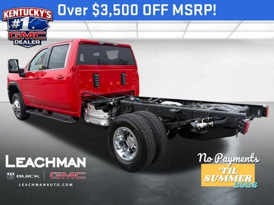2026 GMC Sierra 3500 HD Chassis Cab SLE