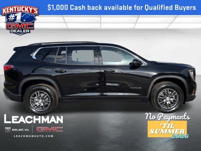 2026 GMC Acadia Elevation