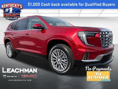 2026 GMC Acadia Denali