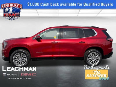 2026 GMC Acadia Denali