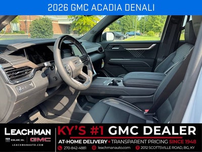 2026 GMC Acadia Denali