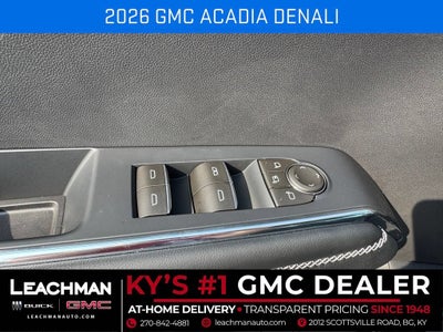 2026 GMC Acadia Denali