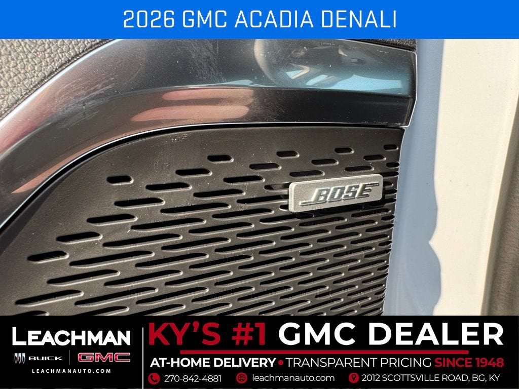 2026 GMC Acadia Denali