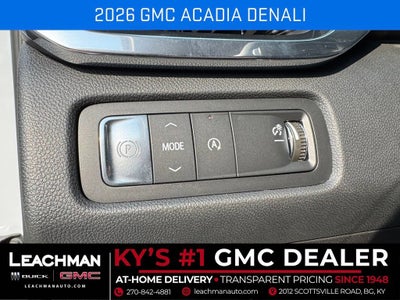2026 GMC Acadia Denali