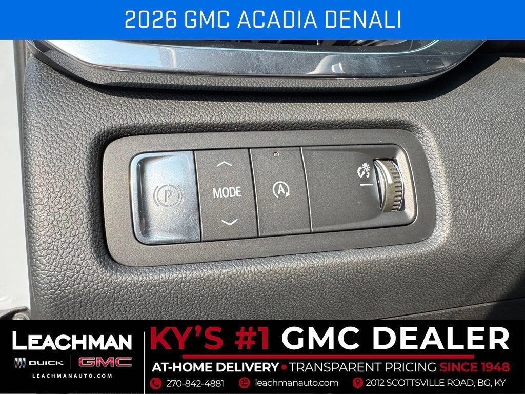 2026 GMC Acadia Denali