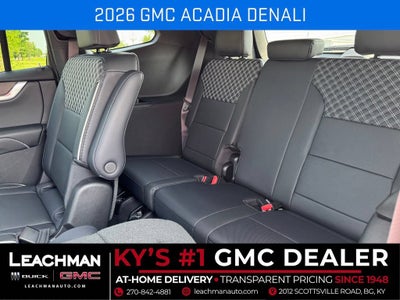 2026 GMC Acadia Denali