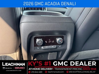 2026 GMC Acadia Denali