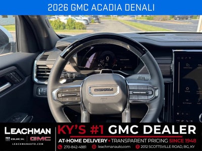 2026 GMC Acadia Denali