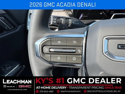 2026 GMC Acadia Denali