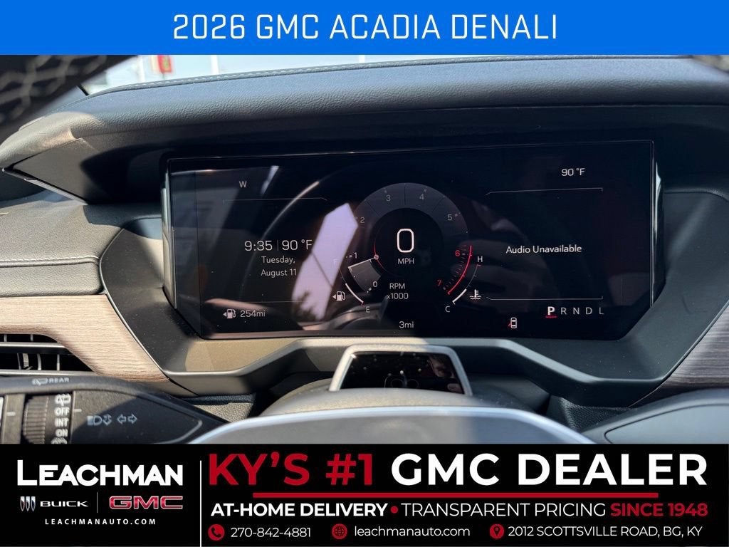 2026 GMC Acadia Denali