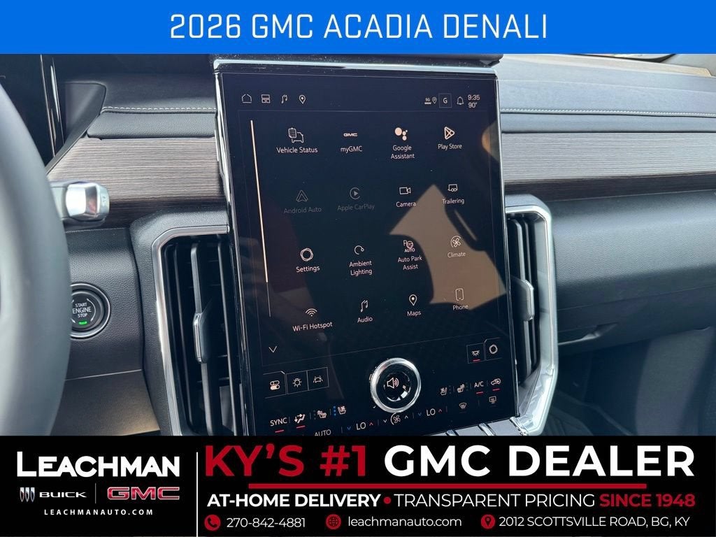 2026 GMC Acadia Denali
