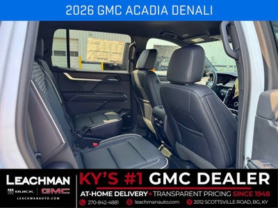 2026 GMC Acadia Denali
