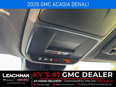 2026 GMC Acadia Denali