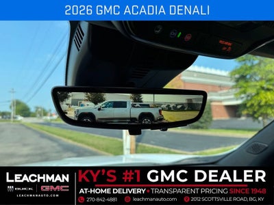 2026 GMC Acadia Denali