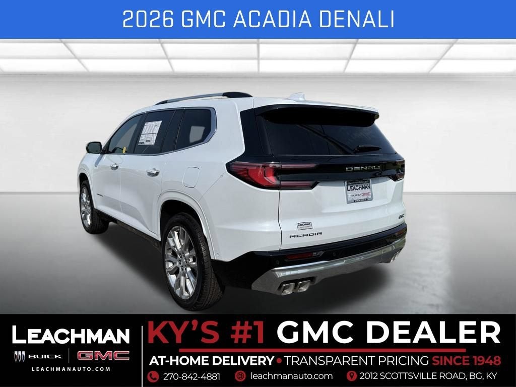 2026 GMC Acadia Denali