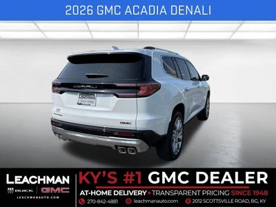 2026 GMC Acadia Denali
