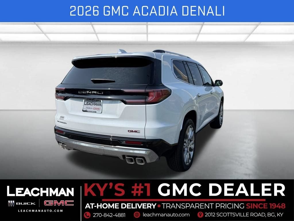 2026 GMC Acadia Denali