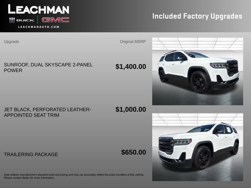 2021 GMC Acadia AT4