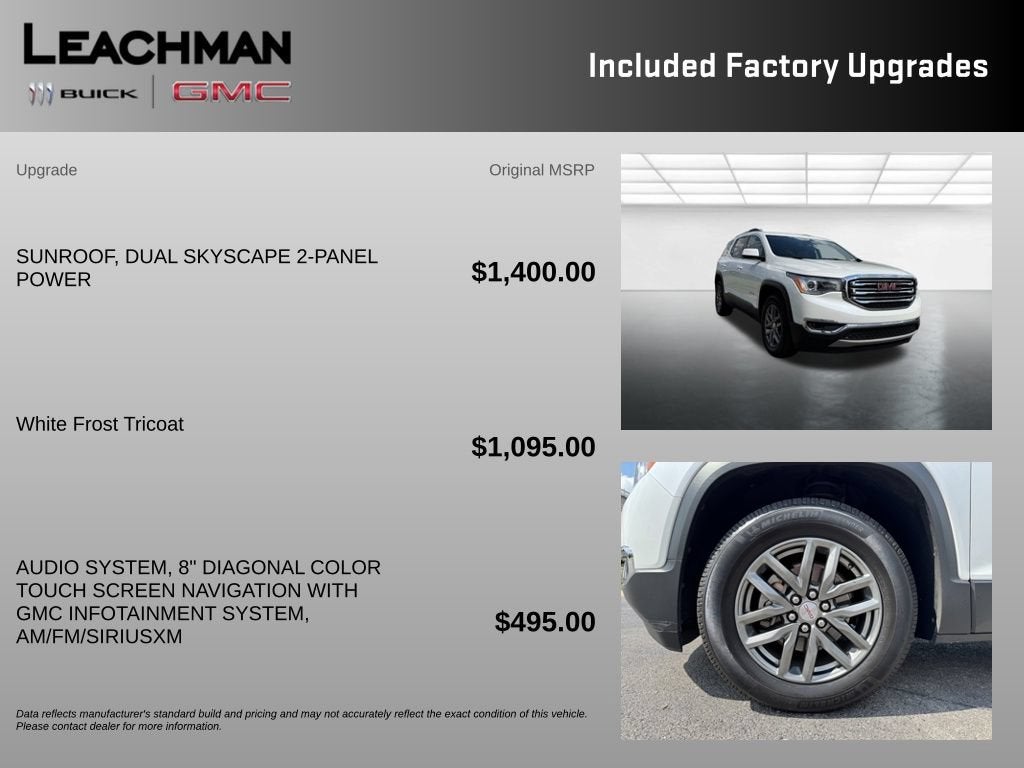 2019 GMC Acadia SLT