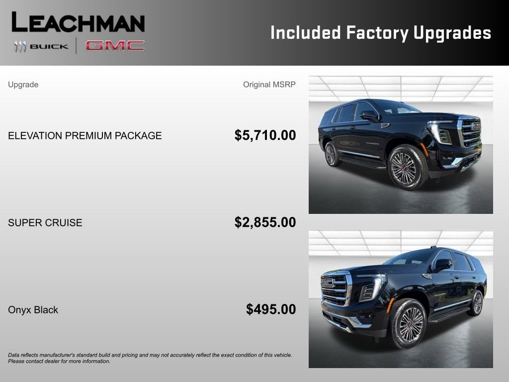 2026 GMC Yukon Elevation