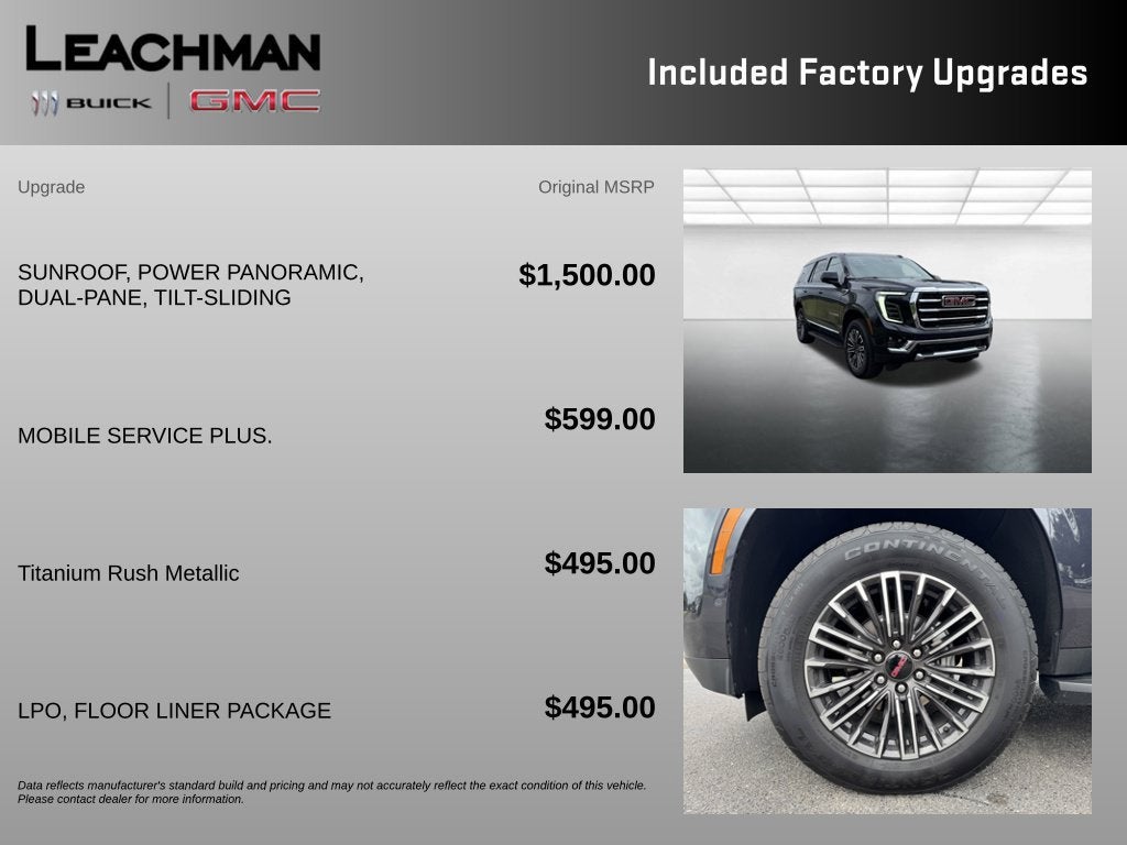2025 GMC Yukon Elevation