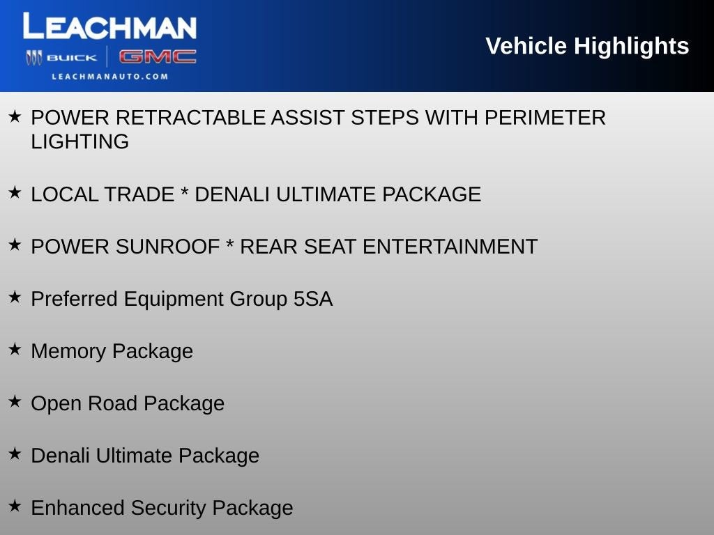 2019 GMC Yukon XL Denali