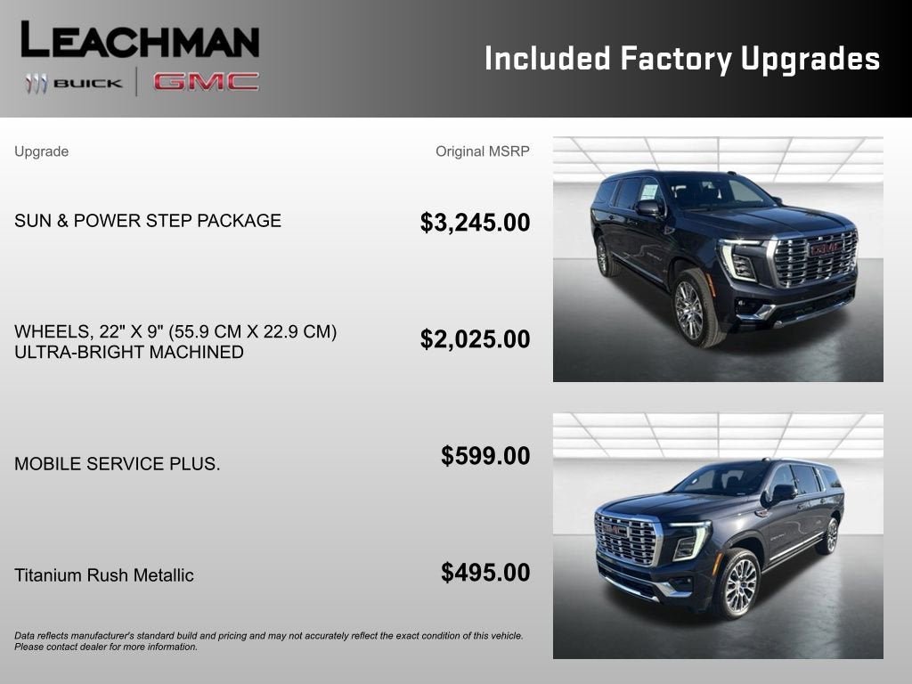 2026 GMC Yukon XL Denali